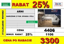 KINAS - NAROŻNIK ARNI FUNKCJA SPANIA I POJEMNIK